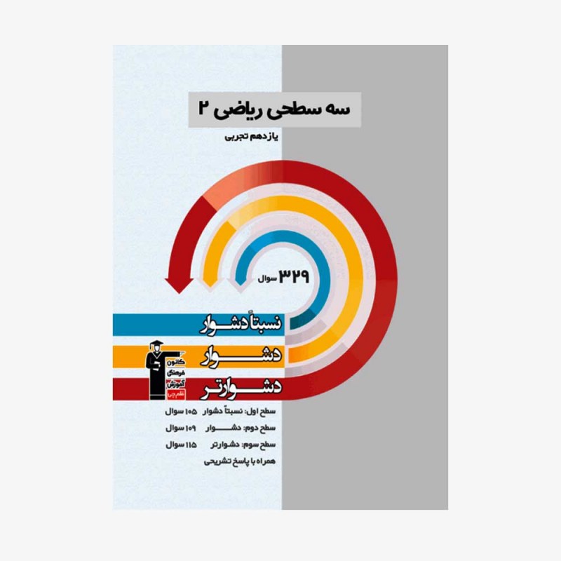 تصویر جلد کتاب سه سطحی ریاضی یازدهم تجربی
